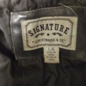 Levi Strauss & co signature leather jacket